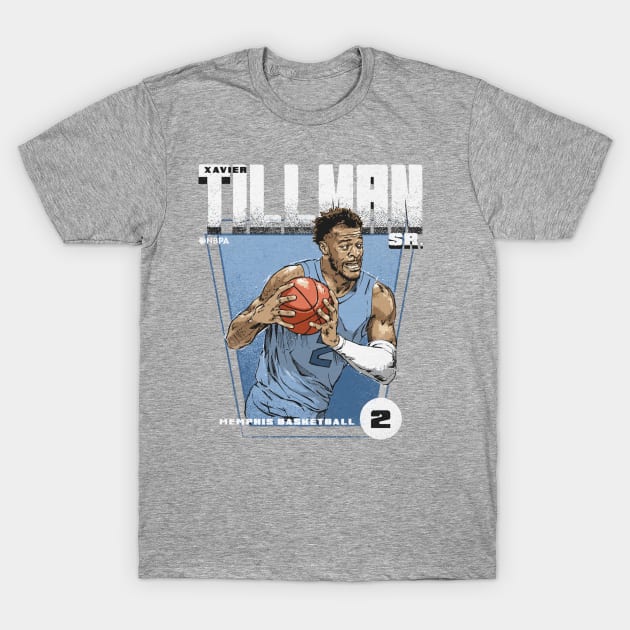 Xavier Tillman Sr. Memphis Premier T-Shirt by MASTER_SHAOLIN